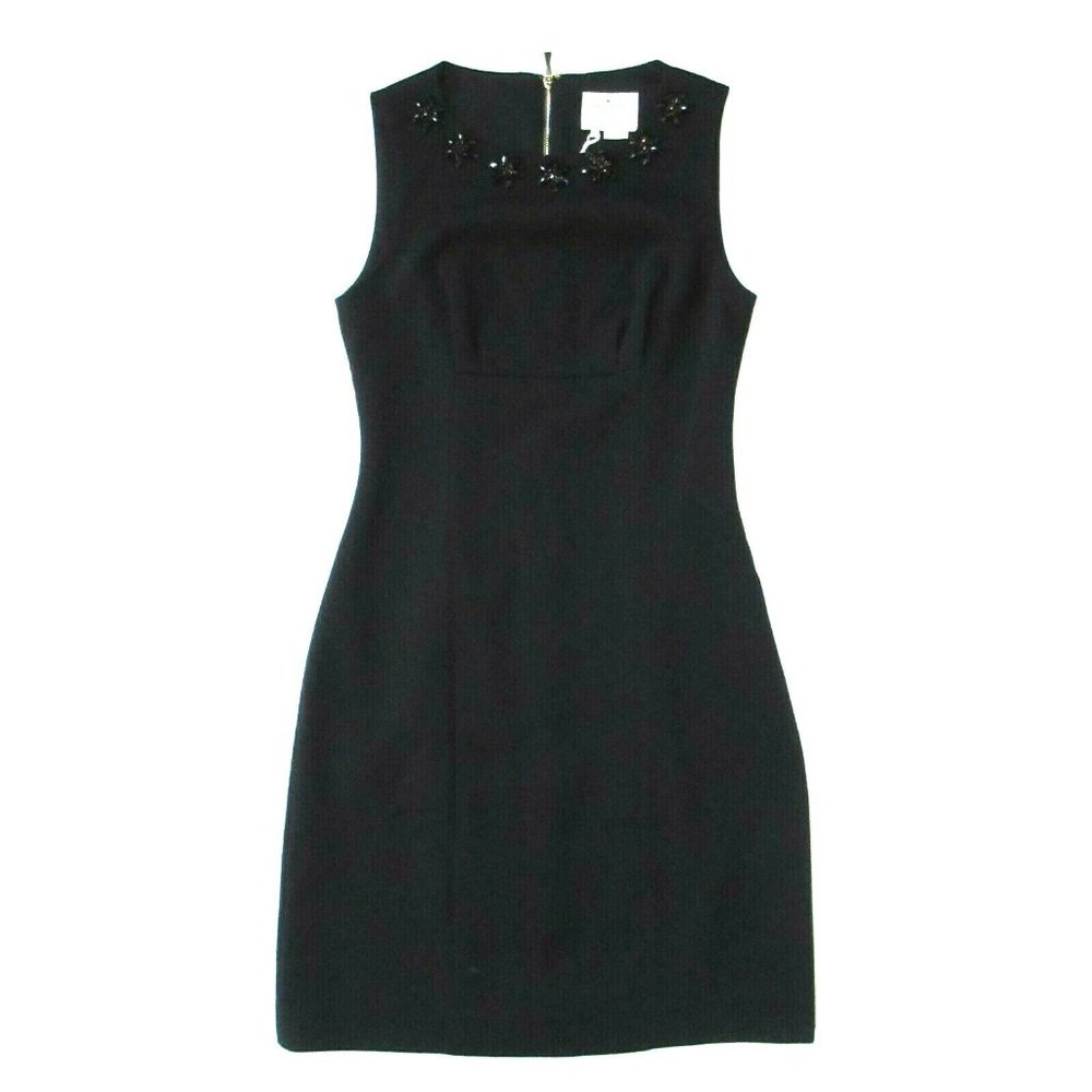 Kate Spade NWT Black Floral Cluster Diana Dress Size 4